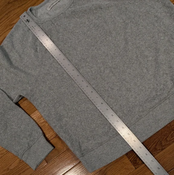 Outerknown Hightide Terry Sweatshirt Gray Women's Large L - Picture 11 of 11
